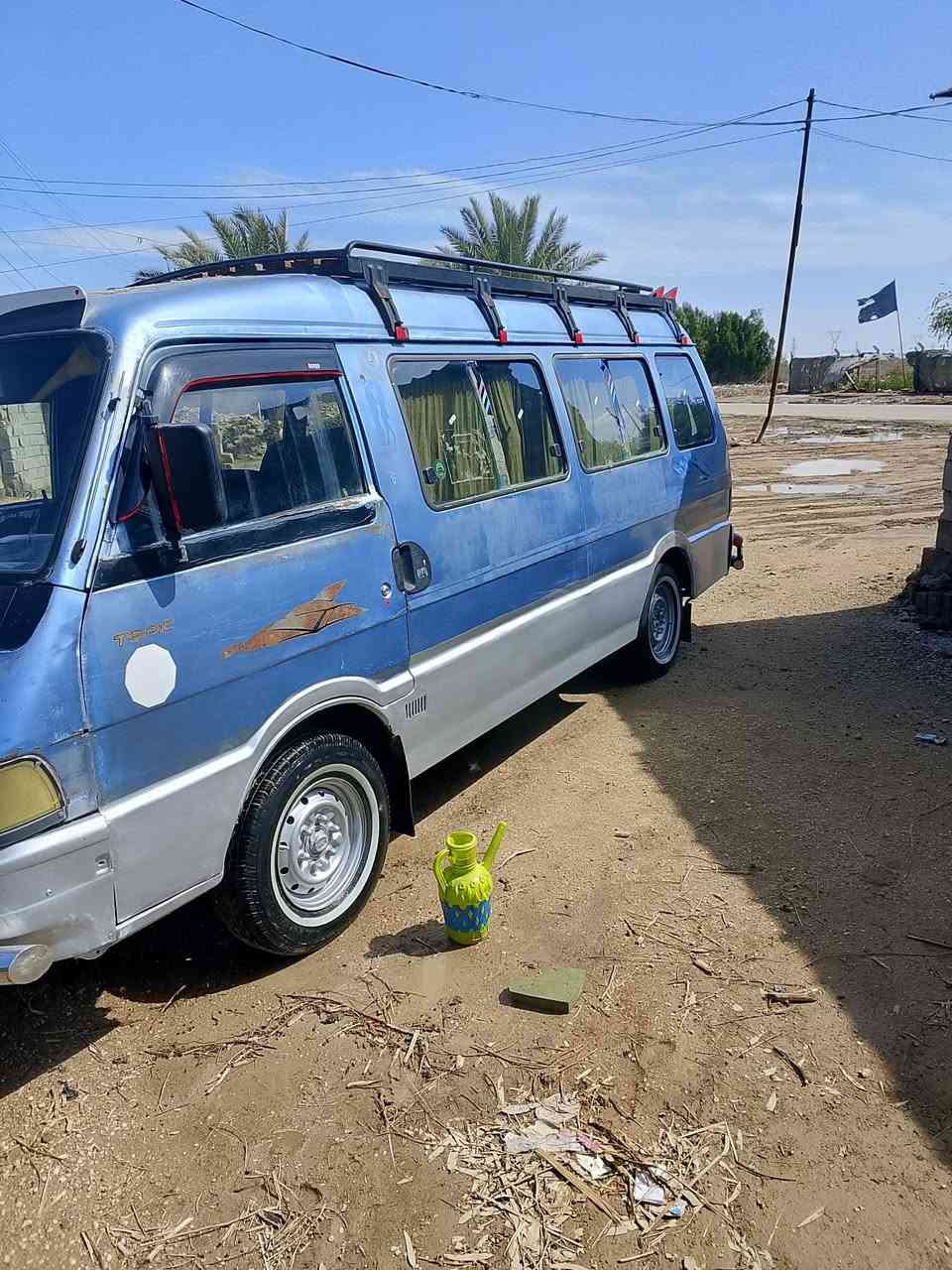 السلام عليكم كيا اسيا للبيع جاهزه من كلشي موديل 95 رقم انگليزي السياره باسمي تريد وكاله تريد مداور المكان بابل القاسم ***********.
