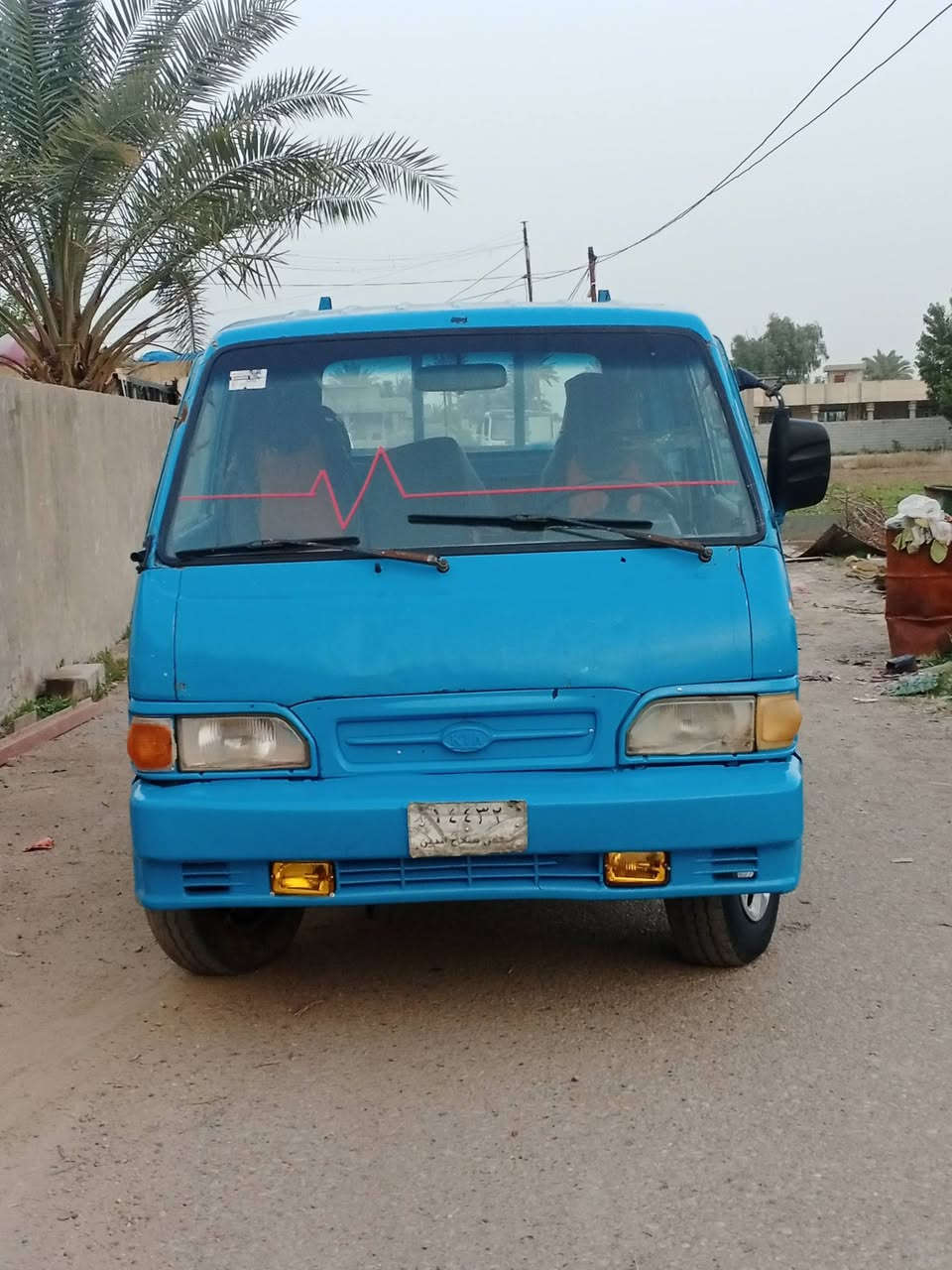 يا الله سلام عليكم للبيع كيا بنكو موديل 96 السياره ابلاديه صبغ الدوسات والباب الخلفي كير محرك أكسل شاصي شرط الفحص كهربائيات شغاله تحويل مباشر اوراقهه كلهه موجوده السعر 40 وبيهه مجال  الرقم صلاح الدين الاتصال ***********
