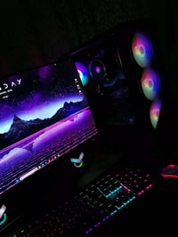 حاسبة كاملة • تجميعة • كمبيوتر • R5 4600g • رام 16 جيجا • شاشة 100HZ •...