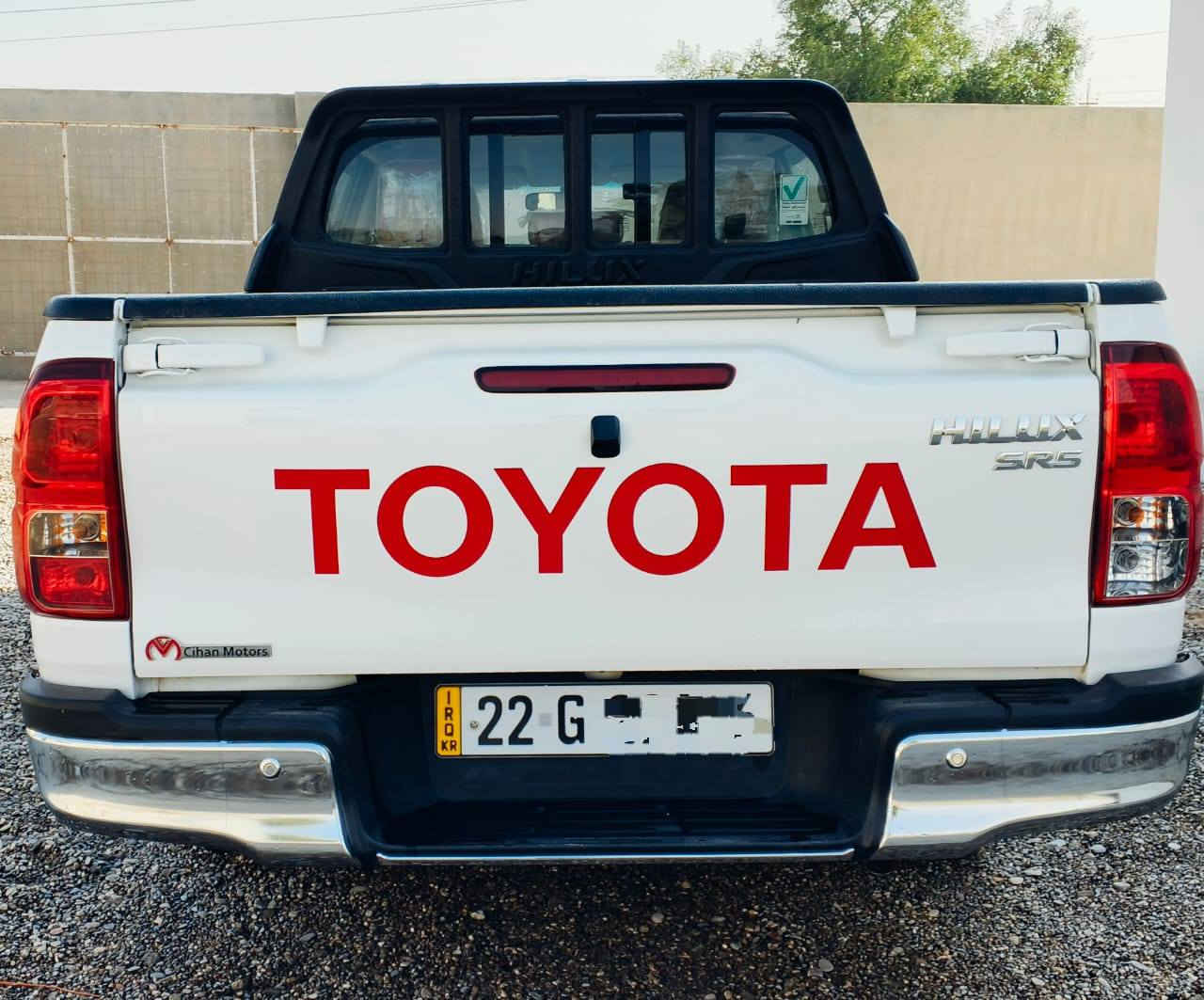 السلام عليكم هايلوكس شركة ساز اربيل موديل ٢٠٢٤فول الفول قطعتين تبريد باسمي شرط التحويل السياره نضيفه ومال بيت للاستفار هاتف ***********
