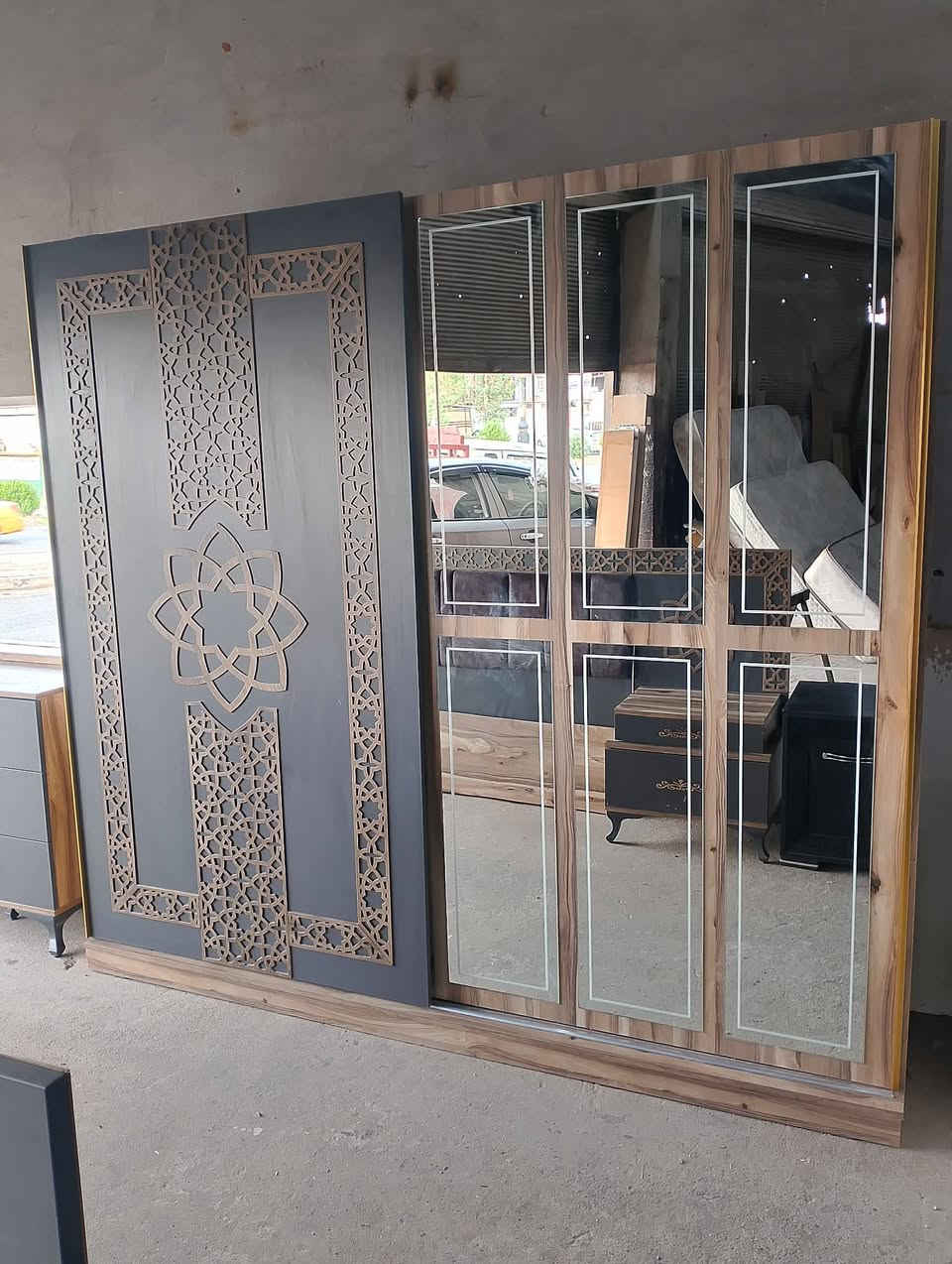 غرفه نوم تركي 5 قطع مستخدمه شهرين
السعر 450 وبيها مجال 
العنوان موصل صناعة الكرامة


**إذا كنت صاحب هذا الإعلان وتريد حذفه لأي سبب، رجاءا أرسل رسالة إلى الدعم الفني**