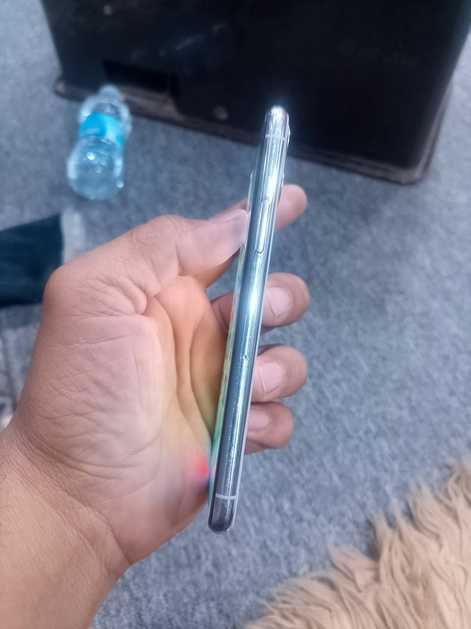 ايفون 11 برو عادي ذكر 64 بي ضربه بشاشه فقط  البطاريه 68 بلادي  مكاني بغداد  160 وبيع مجال ***********
