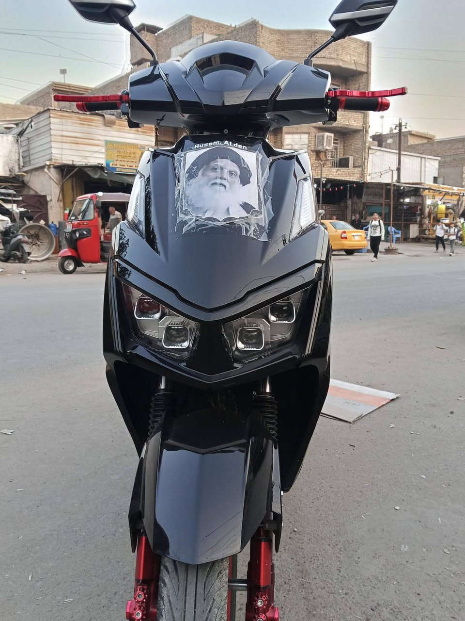 دراجه مفوله بها سماعات موديل 25 20 البطاريات 6 النعيريه بغداد الجديده دراجه بها مجال 700ل ***********
