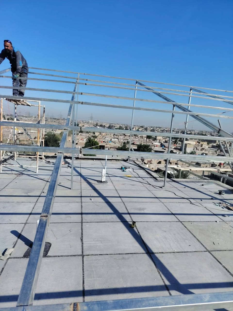 مستعدون لنصب منظومات الطاقة الشمسيه بكافة أنواعها
كادر متخصص بنصب الهياكل والانفيرتر والبطاريات  التواصل  على الرقم ***********. واتس اب  بأدارة المهندس ابو حالوب البابلي @
