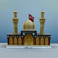 مجسم ضريح الحسين • قبة ذهبية • كربلاء