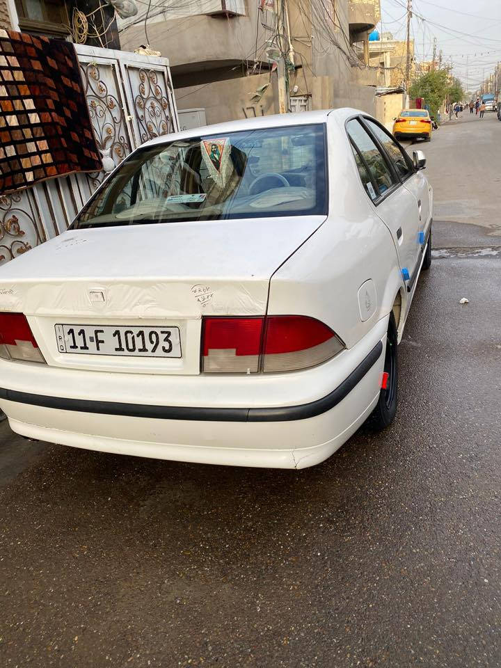 السلام عليكم سمند مديل ١١ باسمي للبيع السياره كلش نضيفه وجاهزه محرك كير تبريد كله ع البلادي  كلشي بيها شغال خير من الله السعر 47 الشعب حي التجار للستفسار فقط الرقم ***********
