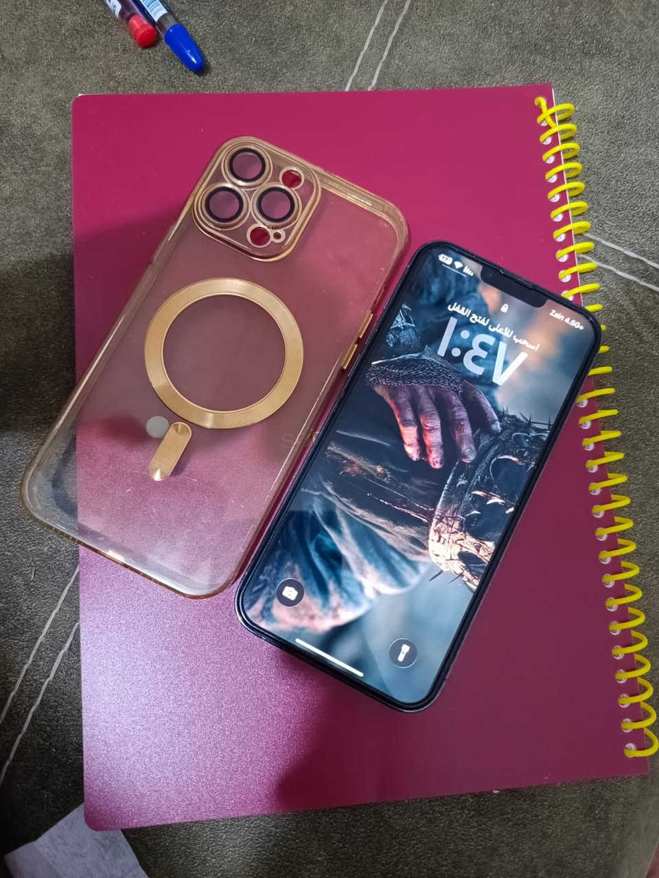 آيفون 13 برو ماكس pro max  للبيع جهاز مكفول من كلشي نضيف من كل النواحي مامفتوح (بطارية معلايه فقط صارلي ٥ اشهر فقط من اشتريته) عنواني ناصرية سوق الشيوخ 
 الجهاز بدون ملحقات والسعر 675.(***********)
