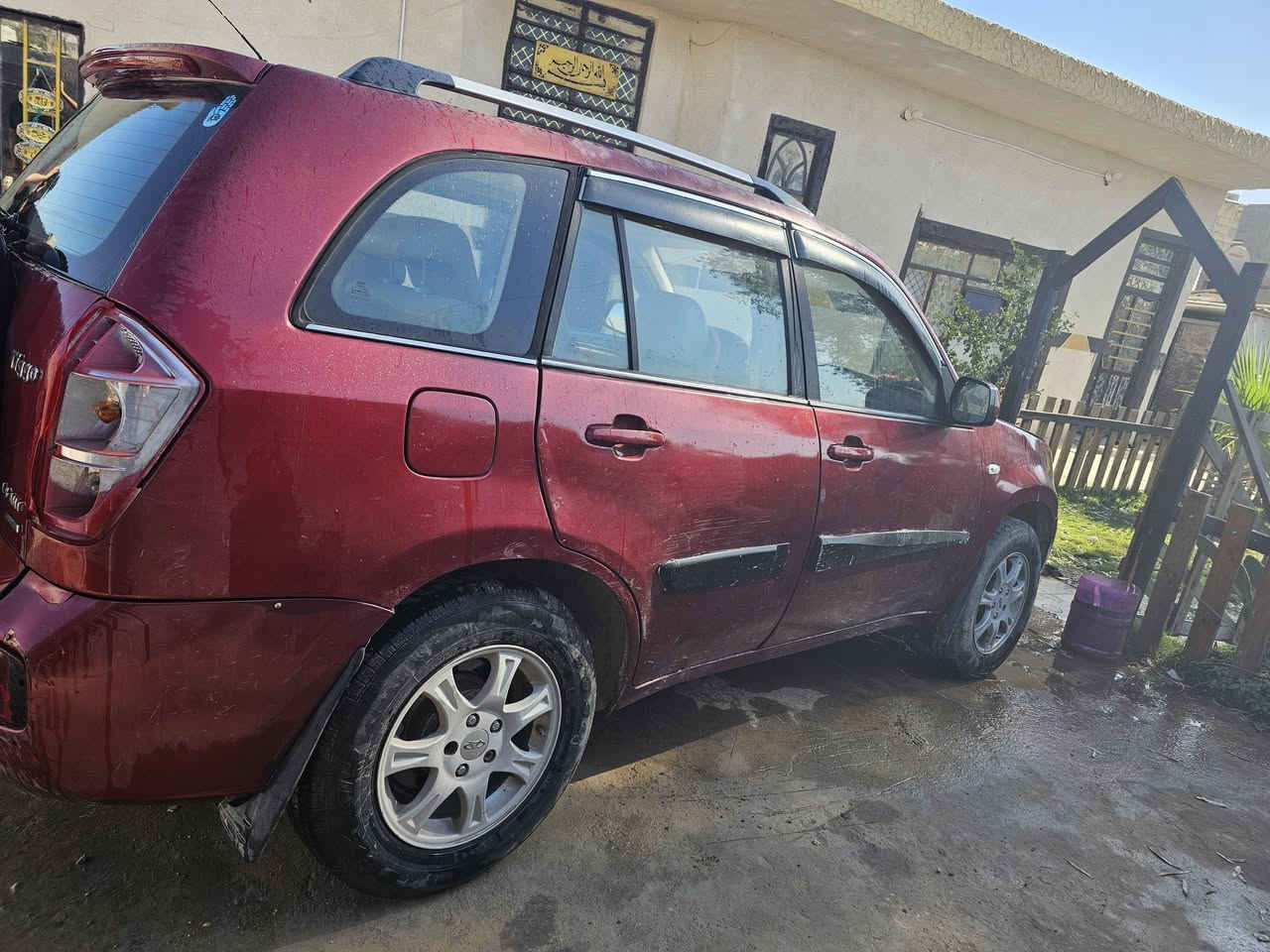 سلام عليكم شيري تيكو لبيع سياره جاهزه كير كهربائي مكينه خير من لله مكانه بغداد حي الوحده ***********
