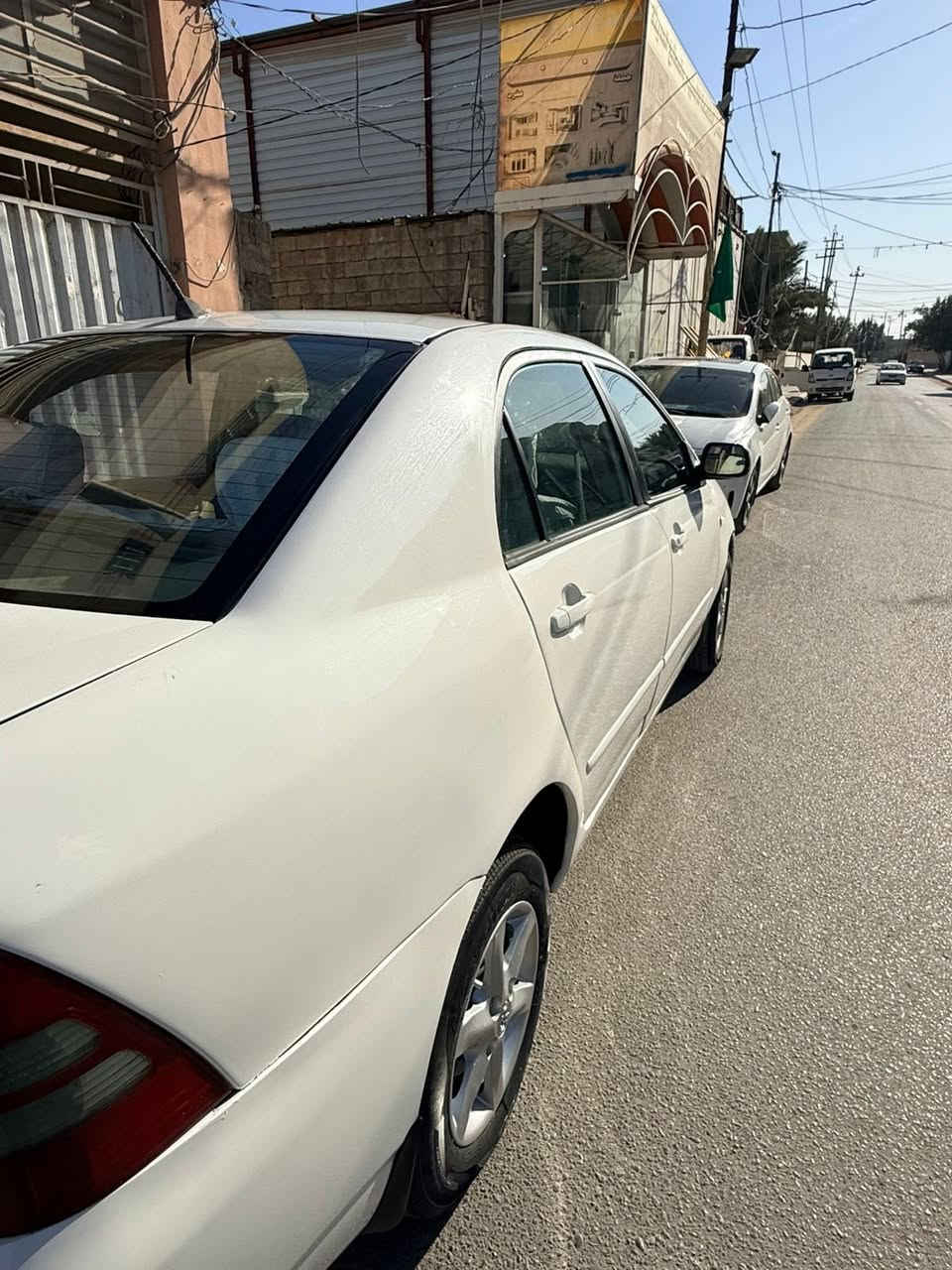 السلام عليكم لبيع كورله بيكاجو مديل ٢٠٠٤ رقم ذي قار الون بيض سياره صبغ عام اثر دحجات شواصي مكفوله تبريد شغال حداديه جدبد محرك كير جديد سعر ٦٧ بيه مجال قليل مكان نجف ستفسار اتصل ***********
