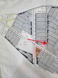 قطعة ١٠٠ متر للبيع #مميزة_ركن_تحتوي_تشجير ملاصق للقطعة واجها ٨ متر نزا...