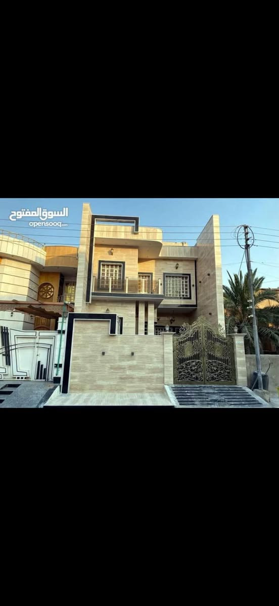 بيت في البصرة الجمعيات مساحته 190 متر الواجهه 8 والنزال 24 بيت حديث بناء 2019 يتكون من 4 غرف و3 حمامات وصالتين وديوان وكراج + مخزن في السطح العنوان الجمعيات الثانية شارع مستشفى ابن البيطار السعر:500 مليون
للأستفسار:***********

