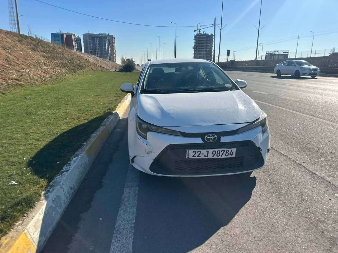 للبيع كورلا موديل 22 وارد امريكي 

حادث باب صبغ وجاملغ تبديل  

رقم اربيل بسم الشركه 
سياره حلوه مال جناي 
كير مكينه كفاله 

السعر 140 وبيه مجال الاستفسار.               عنوان حله مركز 
ع رقم ***********
