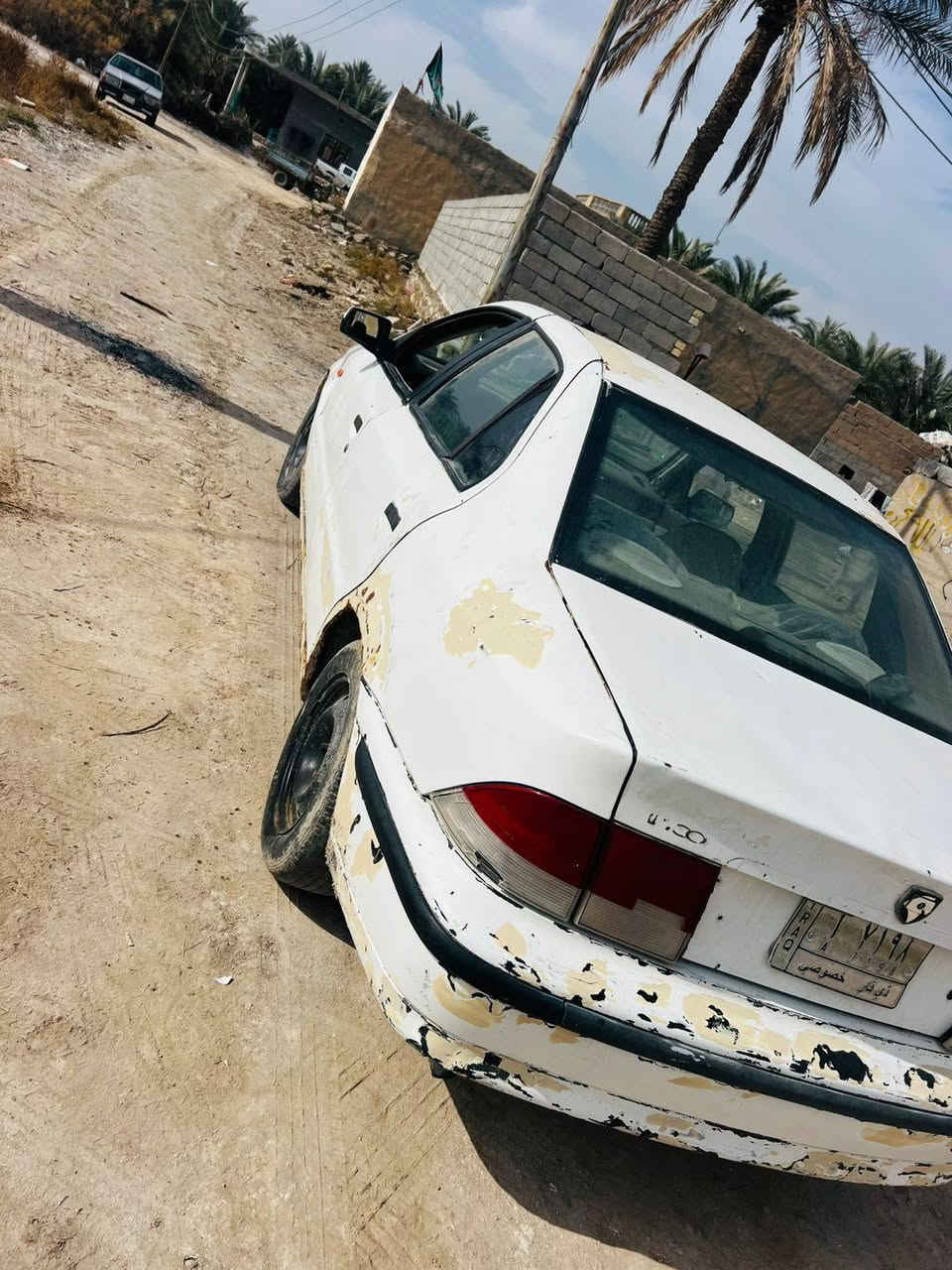 سمند موديل 11 محجوزه للمصرف اقصادها مكمل راعيهه بالناصريه ما اندله مكينه بيهه رنكات رقم ذي قار عوزهه صبغه السيارة مكان السماوه سعر 13 ورقه وبيهه مجال بسيط للاتصال ***********
