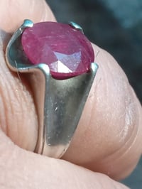 ياقوت افريقي • فرط رمان • صياغة ايطالية يدوية