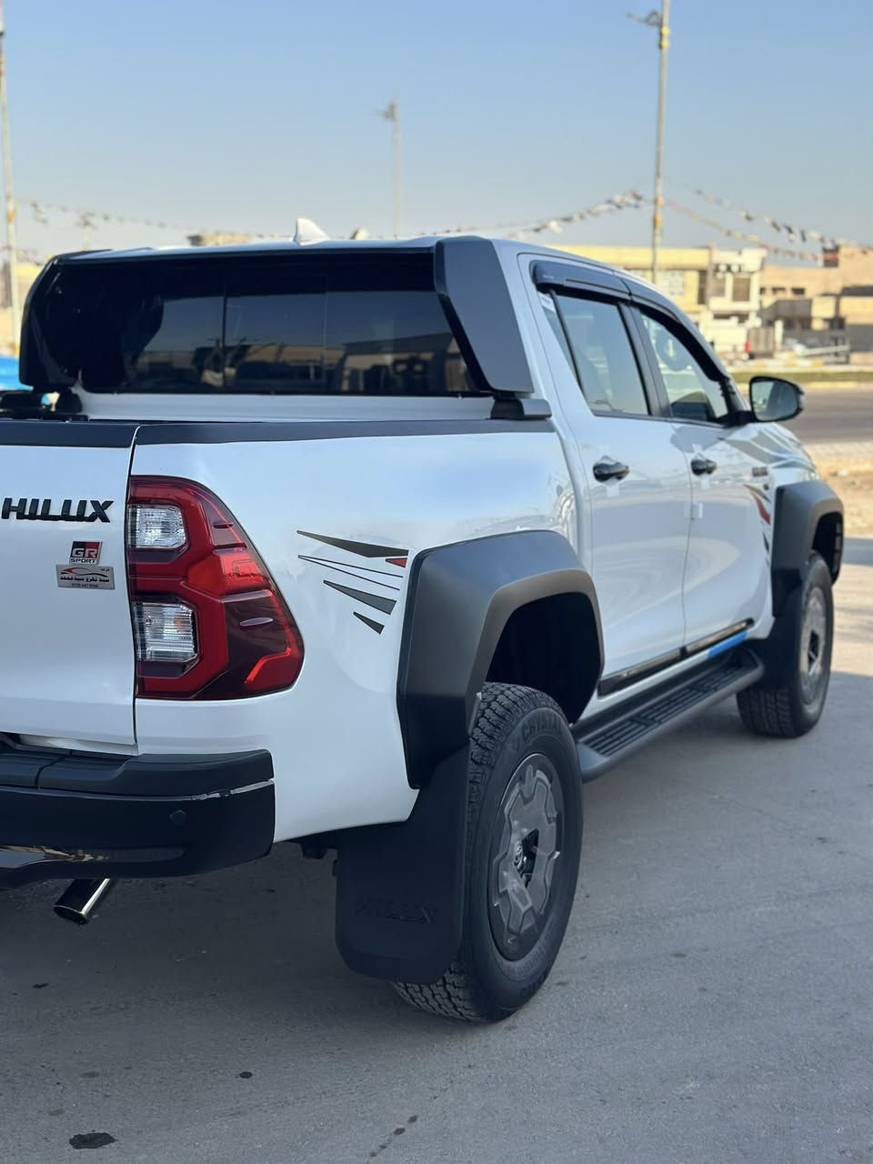 السلام عليكم
هايلوكس GR 
موديل 2024
ام المنفاخ 
ماشي 80 
مكفوله من الصبغ فقط بيها pdr خلف البك لايت اليسار كلش قليل 
السعر 405
***********
