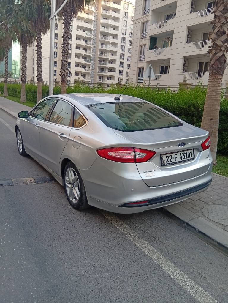 فورد فیوژن  2016 1.5 ecoboost رەنگی رساسی مواصفات SE. مەکینە و گێڕی بەشەرت نەکراوەتەوە تبريدساردی گەرمی بەشەرت. سەنەوی و ژینگەی نوێیە تا 2028.تحدید سورعە مواصفات. گێڕ تۆماتیك و گێر عادی تبريد مرکزی. سیستەمى ABS. سیستەمی دژە خلیسك.سیستەمی سەرکەوتنی بەرزایی .سوکان کارەبایی. هاند بریك کارەبایی. حساسی دواوە. کامیرای دواوە. شاشە گەورە.8 ئیرباگ.کوشن کارەبایی. کوشن خەزن.کوشن جلد... هتد 2 پارچەو نیو بۆیاغە بەبێ ژوورەوە نیو چاملغی دواوە دەرگای دوای سایەق لەگەل بستێك چاملغی پێشەوە. پێش و پشتی دەعمی نییە ئێرباگی نەتەقیوە. نرخی103وەرەقە مجال .ناونیشانی هەولێر ژمارەی مۆبایل. ***********.زەین.*********** أربيل, العراق
