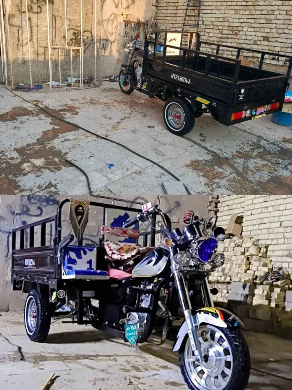 سلام عليكم شباب دراجه موديل 2013
رقم نكليزي بس بعدني مامستلم الوحات تعمير كله جديد اكسن 7 دراجه جاهزه برغي متذب عليه الشراي بي خير ويدلل راح اخلي رقم ***********
