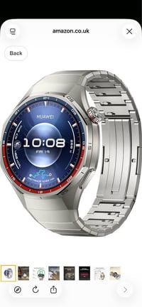 هواوي واتش • تيتانيوم • زجاج سافاير