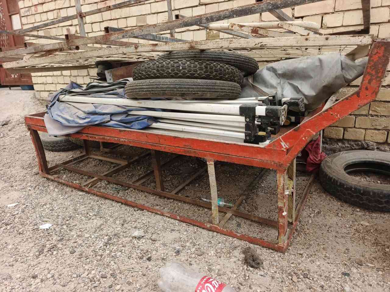 للبيع/ مكينه ثرم/ميز حديد/عرباين عدد2/موطار بانزين/للاستفسار/***********
