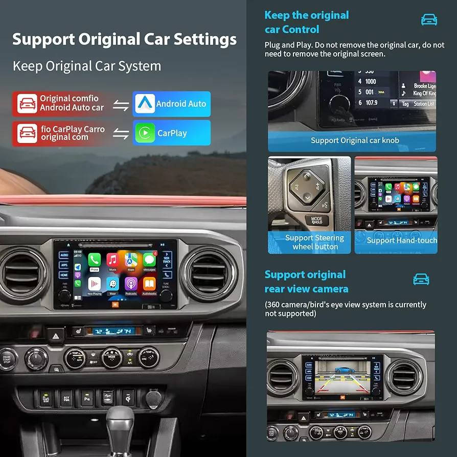 للبيع  60 الف. *********** 
يشتغل على السينا من 2014 الى 2020 
وغير سيارات 
​🚗 جهاز إضافة CarPlay و Android Auto لسيارات تويوتا
​حول شاشة سيارتك الأصلية إلى شاشة ذكية تدعم أحدث الأنظمة بدون الحاجة لتغيير الشاشة!
​مميزات الجهاز:
​دعم كامل: يشغل نظام (Apple CarPlay) للآيفون و (Android Auto) لأجهزة الأندرويد.
​اتصال لاسلكي: يدعم الربط عبر الواي فاي (Wireless) بدون الحاجة لأسلاك.
​بدون تعديل: يركب على نظام الوكالة الأصلي (Entune 2.0 / Touch 2) دون الحاجة لقص أسلاك.
​تحكم أصلي: يبقى التحكم من خلال أزرار المقود (الستيرينج) والماوس أو اللمس شغالاً بشكل طبيعي.
​دعم الكاميرا: متوافق مع كاميرا الرجوع للخلف الأصلية للسيارة.
