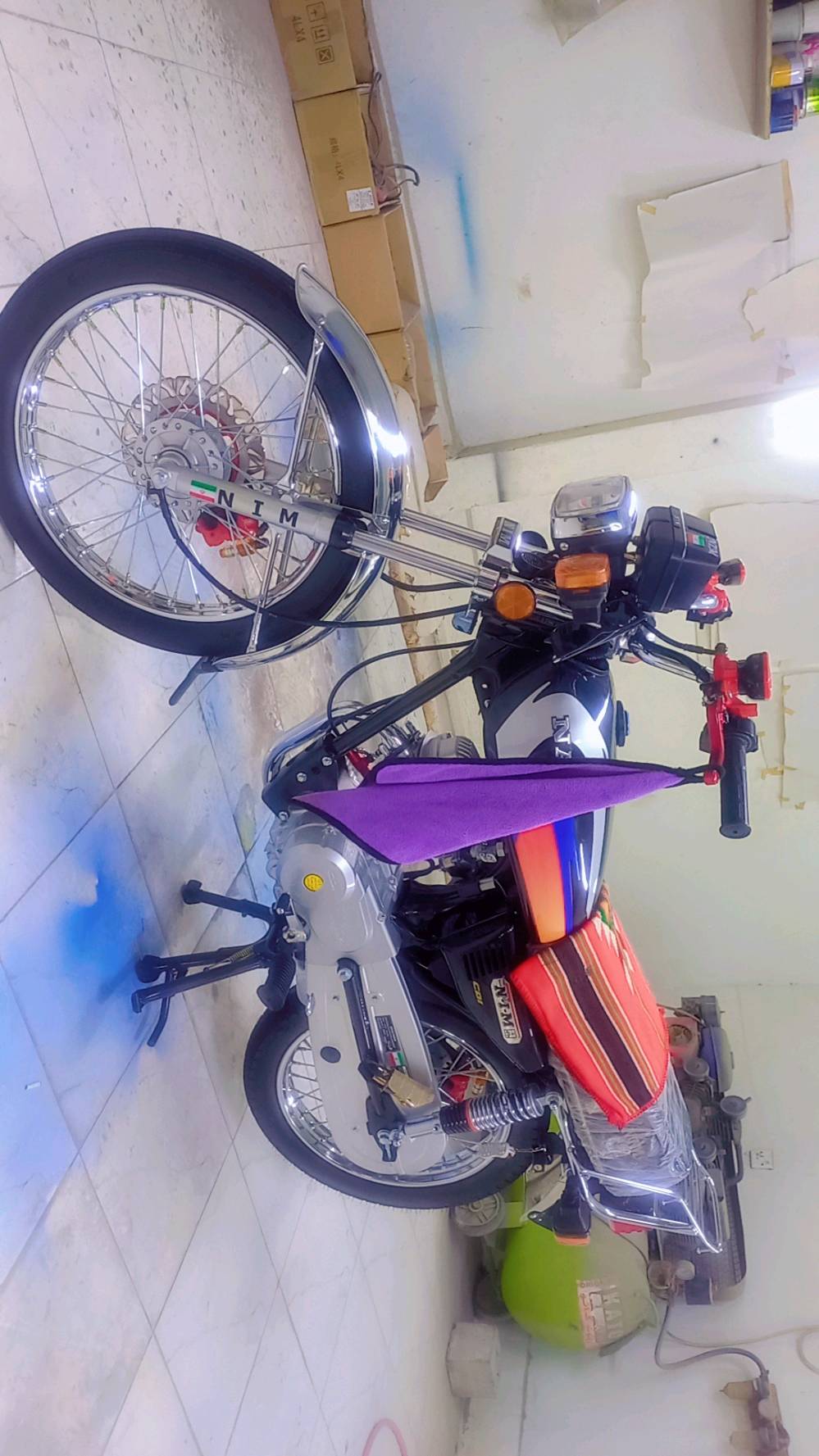 نامه امتياز 24  طالعه بنهايت 25  دبل دسك امامي خلفي  + امبار كلج دهن + يدات رياضي  دراجه جاهزه كل نقص مابيه  برغي ماملعوب بيه  