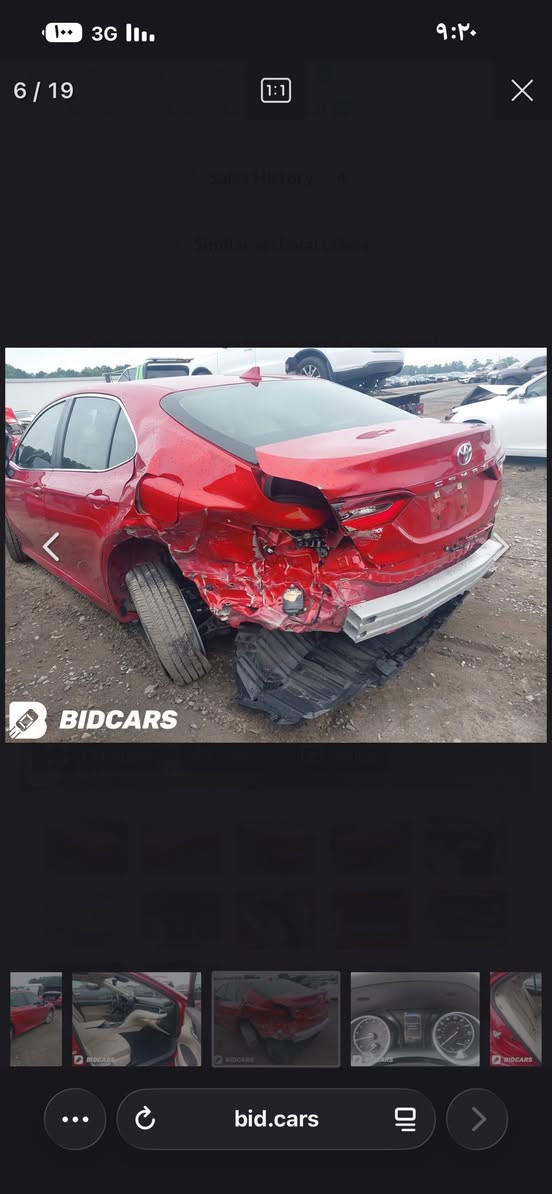 كامري LE بلس ٢٠٢٤
وارد امريكي ..ممشاها 20الف مو ميل 
رقمها أربيل
_______

مواصفات :
فتحة
قيادة ذاتية 
رادار امامي خلفي
 نقط عمياء بالمري 
تخم تاير جديد 
_______
(سيارة بأسمي تحويل مباشر )
بجم كبس 
 حادث جاملغ خلفي شبر صندوق 
سيارة مكفولة كفالة عامة عدا الحادث بامريكا
(صور الحادث والسونار موجوده في المنشور)
العنوان :بغداد/الكرخ
السعر : 194 ورقه وبي مجال بسيط
للاستفسار الاتصال على هذا الرقم فقط 
غير متواجد على الفيس بوك
للاتصال : ***********

