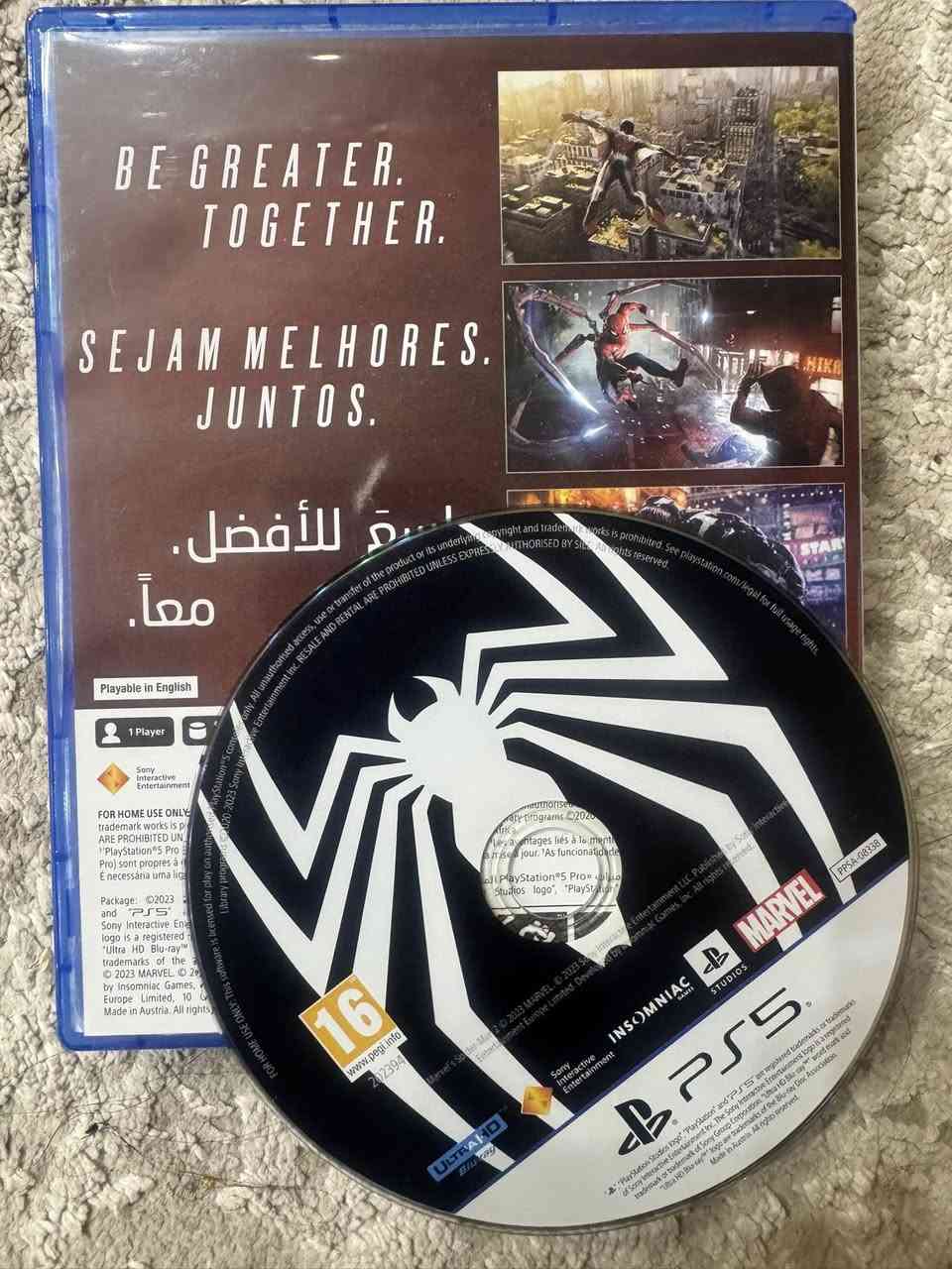 سلام عليكم شباب جمعه مباركة على الجميع .
شباب عندي ذني الاقراص للبيع مستعمله نضيفة شرط تجيني للبيت واشغلها كدامك كلها شغاله ومابيهة مشاكل يله نتفق عل سعر .
spider man 2 PS5
battlefield 2042 PS5 
العنوان شارع فلسطين تقاطع الصخره
*شباب اني مو ابو محل بس عندي ذني الالعاب اريد ابيعهن .
تواصل خاص او الاتصال ***********
