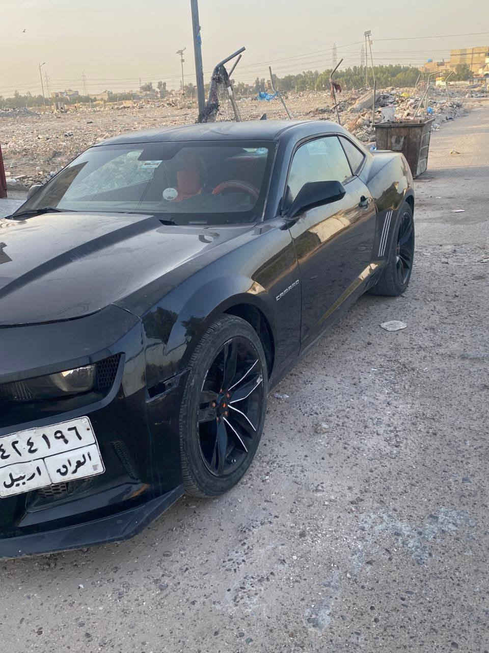 كمارو RS 2012 محرك جديد /غراض صدر جديد /فلنجات جدد / دسكات / باتري جديد /  مبرمجه عل بانزين عادي  ومحسن داخل دوشمه رياضي احمر وسود
نقص كهربائيات بسيطه 
وتبريد 
والكشر يرادله ترتيب 

 شوكت متريد تحول احول 

السعر 78$ مكاني بغداد 
رقم ***********
***********
واتساب موجود 
فيس موجود
