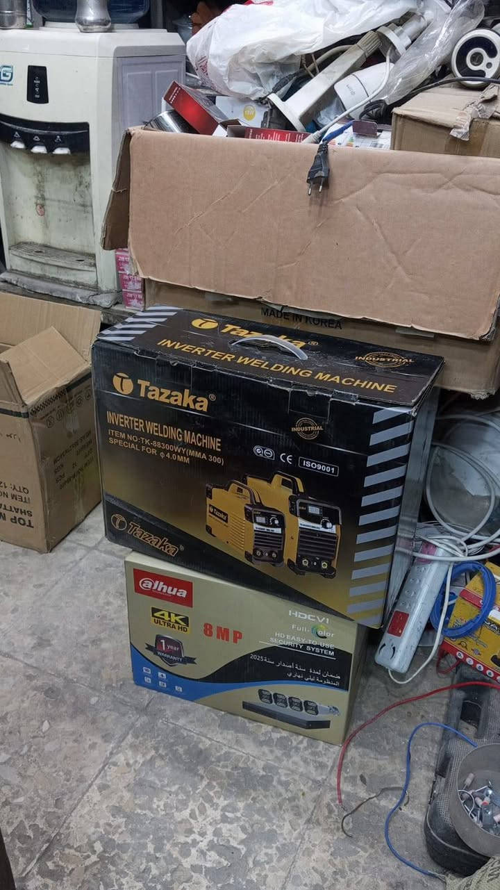 ماكنة لحيم تازاكا 300 امبير جديدة 
سعر 110 الف


**إذا كنت صاحب هذا الإعلان وتريد حذفه لأي سبب، رجاءا أرسل رسالة إلى الدعم الفني**