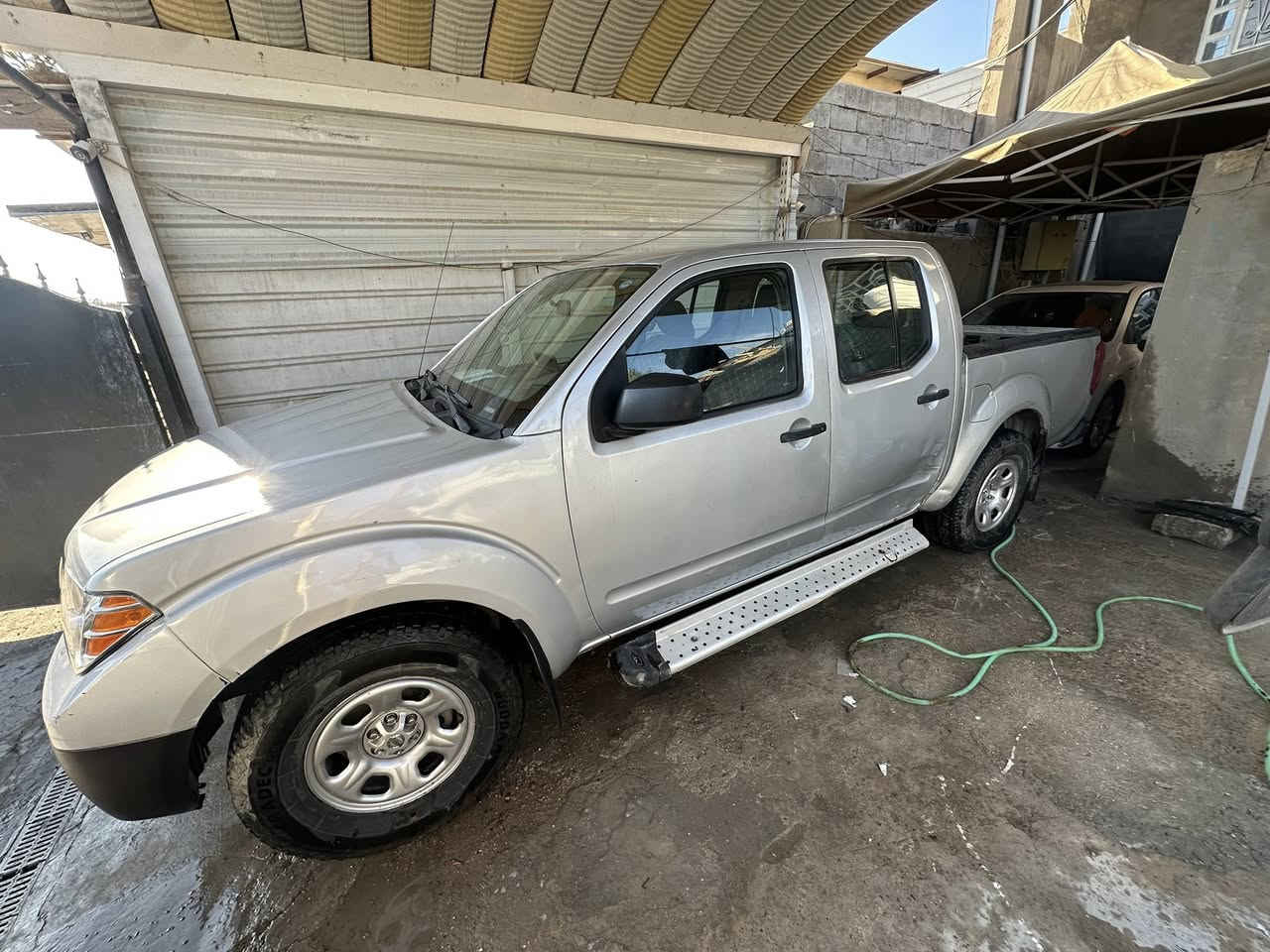 نيسان فرونتير موديل 2018,  4.0L V6
رقم مميز 

وارد امريكي حادث امريكة الجاملغ الايسر فقط 
مصبوغة حزام بيها ضربة بالباب الخلف السائق ممصلحة موضحة بالصورة

السيارة جاهزة وكاملة 
كير مكينة مكفول
ماشية 163 الف 
تدفئة تبريد شغالات التبريد ثلج بالصيف 
شاشة أندرويد +كامرة 

بلكات نوزلات عبوة فيت بم كلة جديد ووكالة 

السيارة بأسمي رقم سليمانية تحويل ثاني يوم 
السعر 120 وبي مجال بسيط 
مكاني بغداد جكوك ***********
