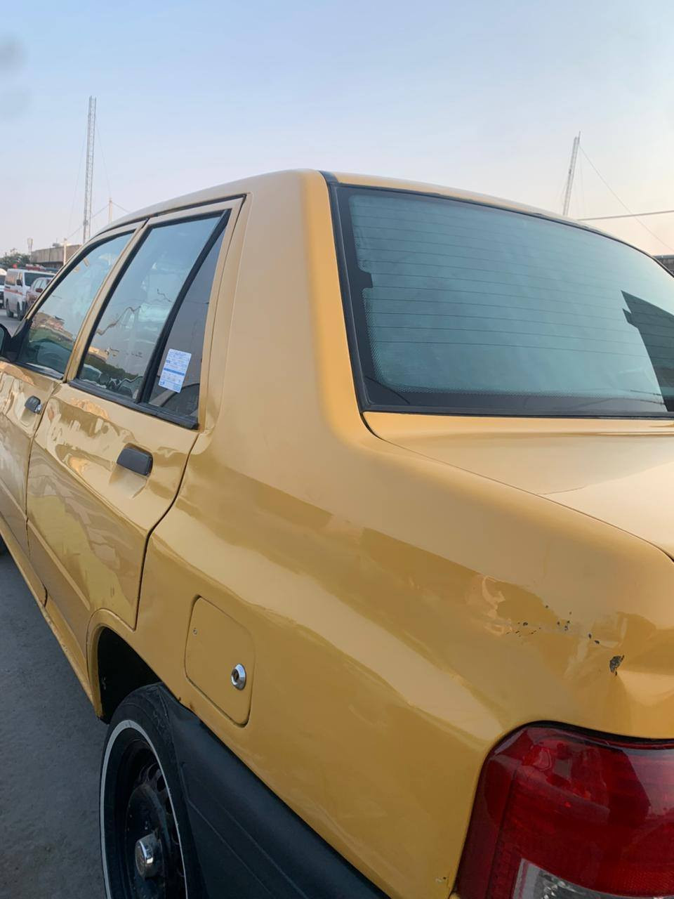 سايبة موديل 2018 سيارة مصبوغه حزام بي جاملغين امامي وجاملغ خلفي سيارة وبنديها طاير جاهزة كبل للشارع رقمها بصره مكينه مكفوله كير حدادية بجيس مكانها كربلاء بسمي رقم نكليزي تحويل ثاني يوم السعر 35 وبيها مجال بسيط ***********
