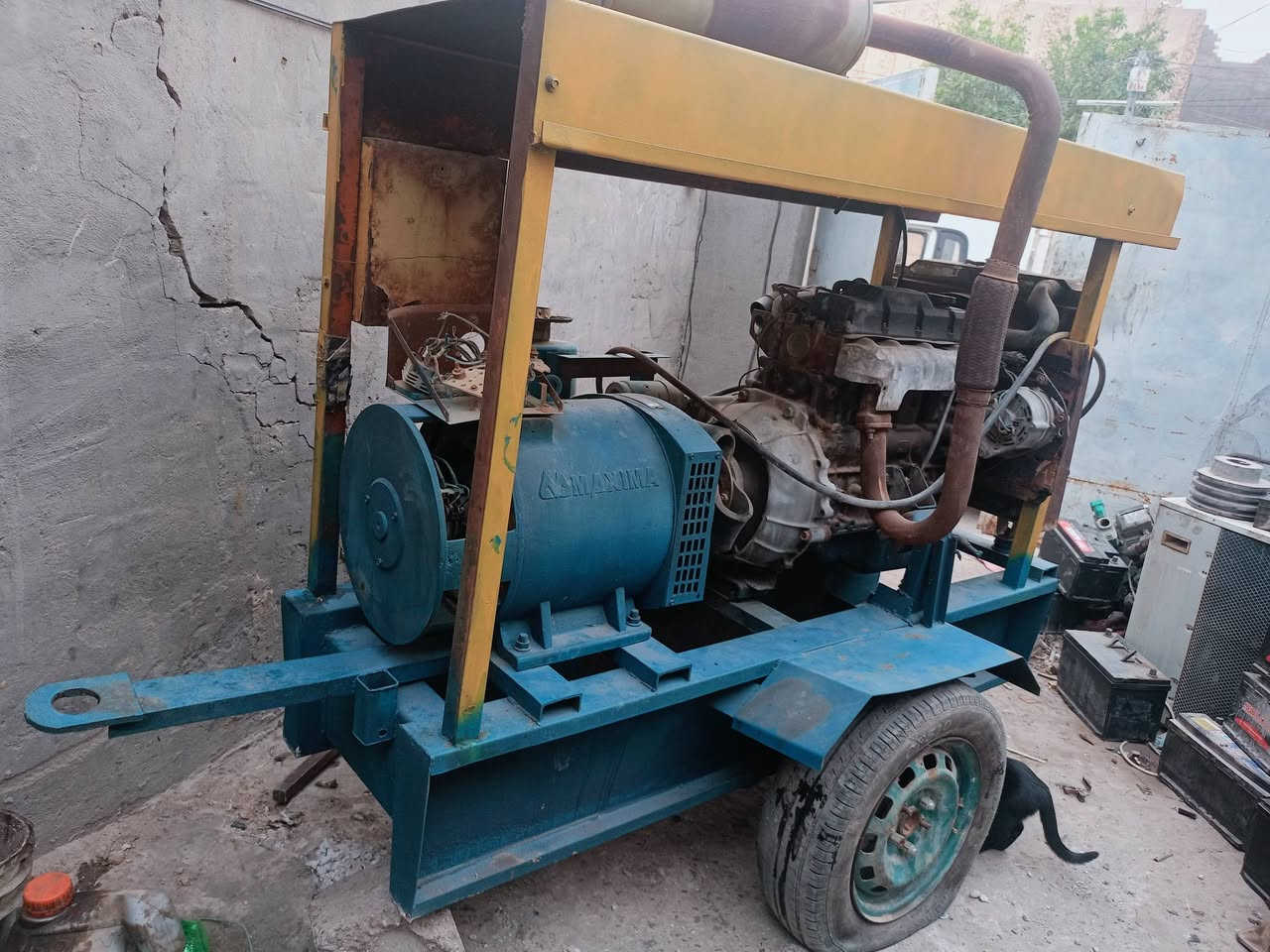 سلام عليكم مولد كيا 30 كيفي محرك ستندر سعر 11 ورقه وبيها مجال قليل مكانها محموديه  *********** @***********
