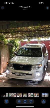 لانكروز موديل ٢٠١٢بريم ماشي ٢٦٥الف سياره رقم سنويه جديد كرير مكينه شرت...