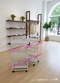 كل تفصيلة تخلي صالونك يطلع بأحلى شكل ✂️💈  عدنا كلشي تحتاجه: 🔸 رفوف عمل...