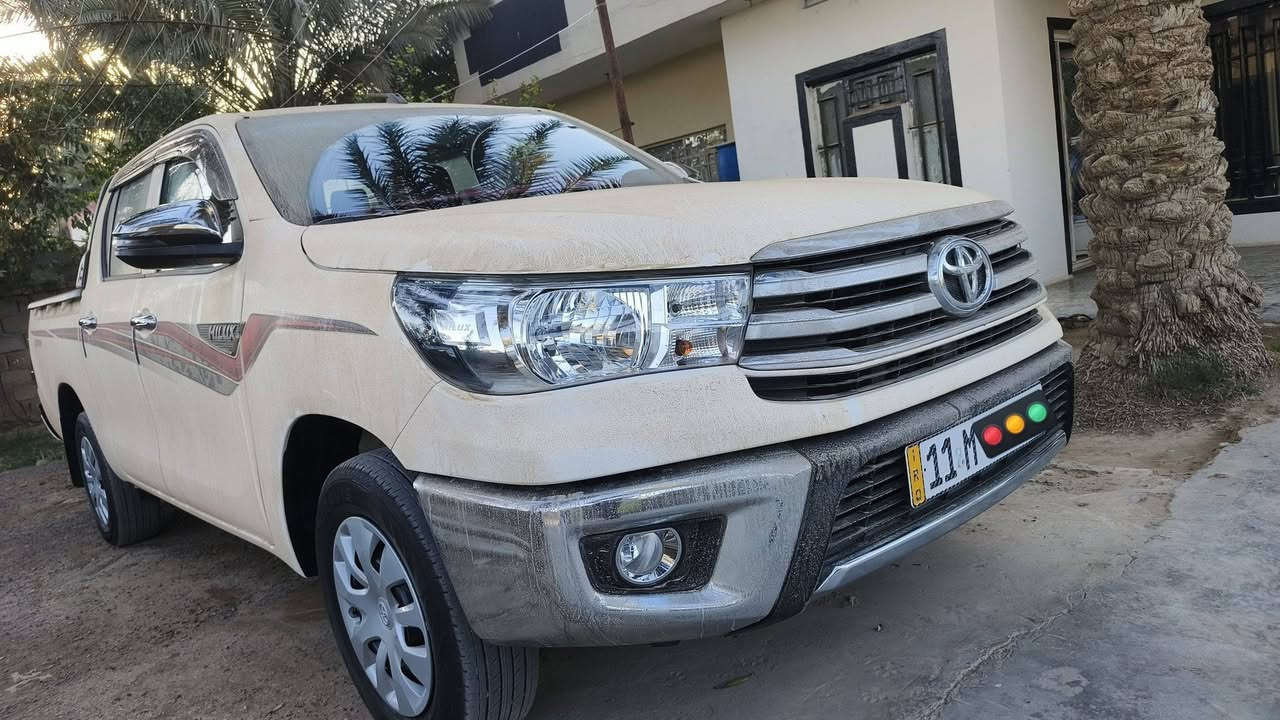 سلام عليكم للبيع تويوتا هايلوكس ساز موديل2025 رقم بغداد (كير عادي) سياره مكفوله كفاله عامه من صبغ وتبديل والفتح بيها اقل شبر بارد ومكحل اثر شخط فقط سياره ماشيه ١٦ الف حقيقي بعدها بضمان الشركه صيانه سياره جدا نضيفه مكاني بغداد للستفسار اتصل🗣📲📞
*********** سونار مرفق بل منشور
