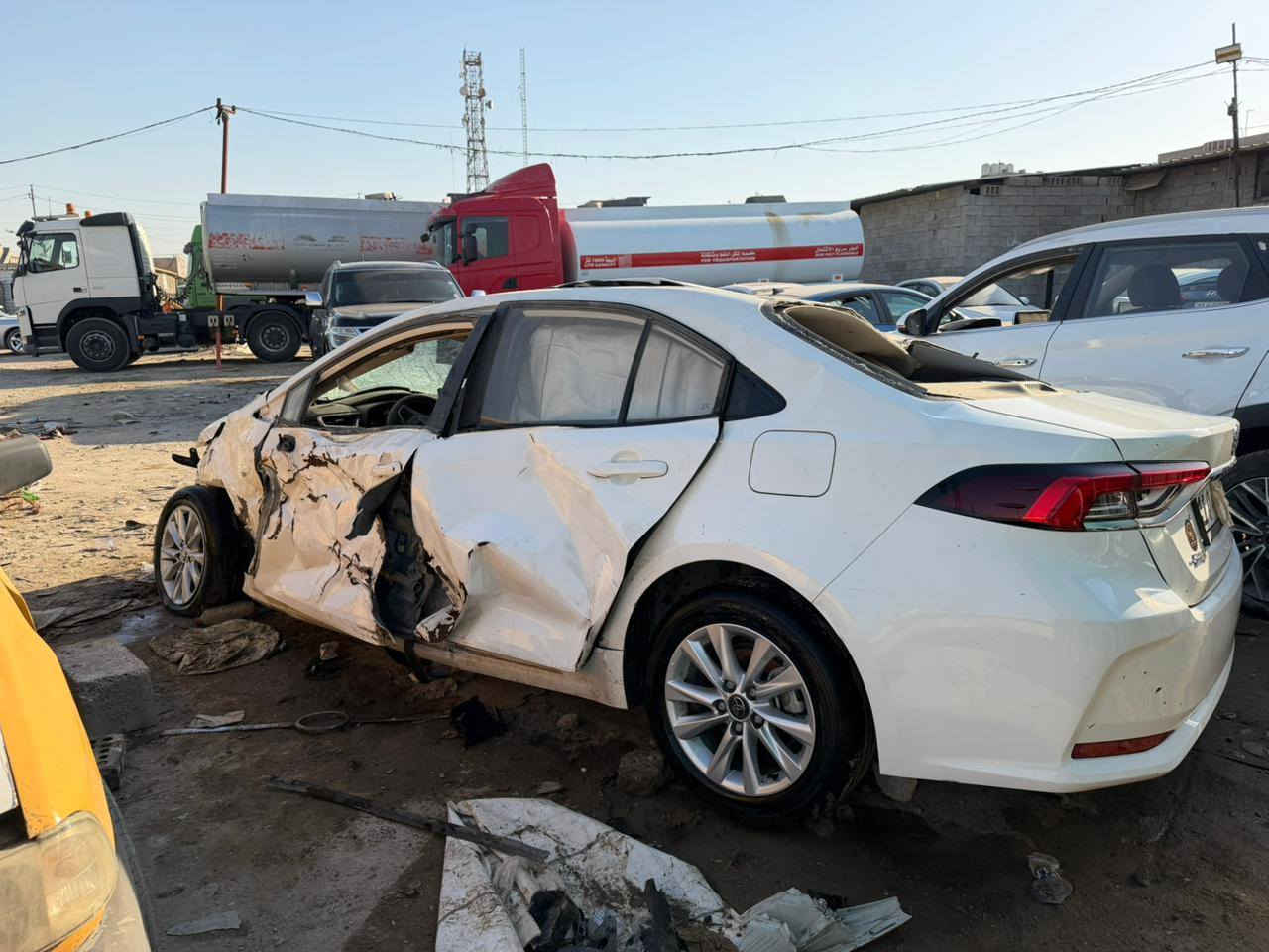 للبيع كورلا هايبرد ٢٠٢٥ رقم بغداد تحويل مباشر السياره تنباع ع حادثهه صور واضحه مكينه كير هايبرد سليمات مكاني بغداد الأمين رقمي *********** الشراي يتصل بغداد, العراق
