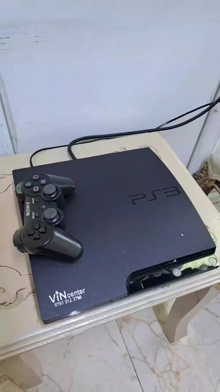🎮 العب واشبع وناسة ويه مكتب الأخوين! 🎮
​بـ 130 ألف بس! بلي 3 سليم (320 كيكا) متروس ألعاب:
⚽ بيس (PES) - 🏎️ دريفر (Driver) - ⚔️ ألعاب حرب.
​✅ جهاز نظيف ويه جوستك وكامل ملحقاته.
✅ السعر: 130 ألف دينار (قفل).
​📍 مكتب الأخوين | الإسكندرية - قيصرية فراس المسعودي. # @إشارة
🚚 يوجد توصيل لجميع المناطق.
📞 للحجز: ***********
​شغل والعب مباشرة.. لا تفوتك! 🕹️🔥
