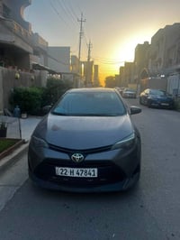 كورلا ٢٠١٧ وارد امريكي ابيعلك مصبوغة حزام والايباكات سليمة عدا صفحة سا...