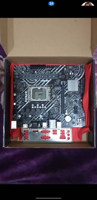 مذربورد H610 • i3 12100 • توصيل