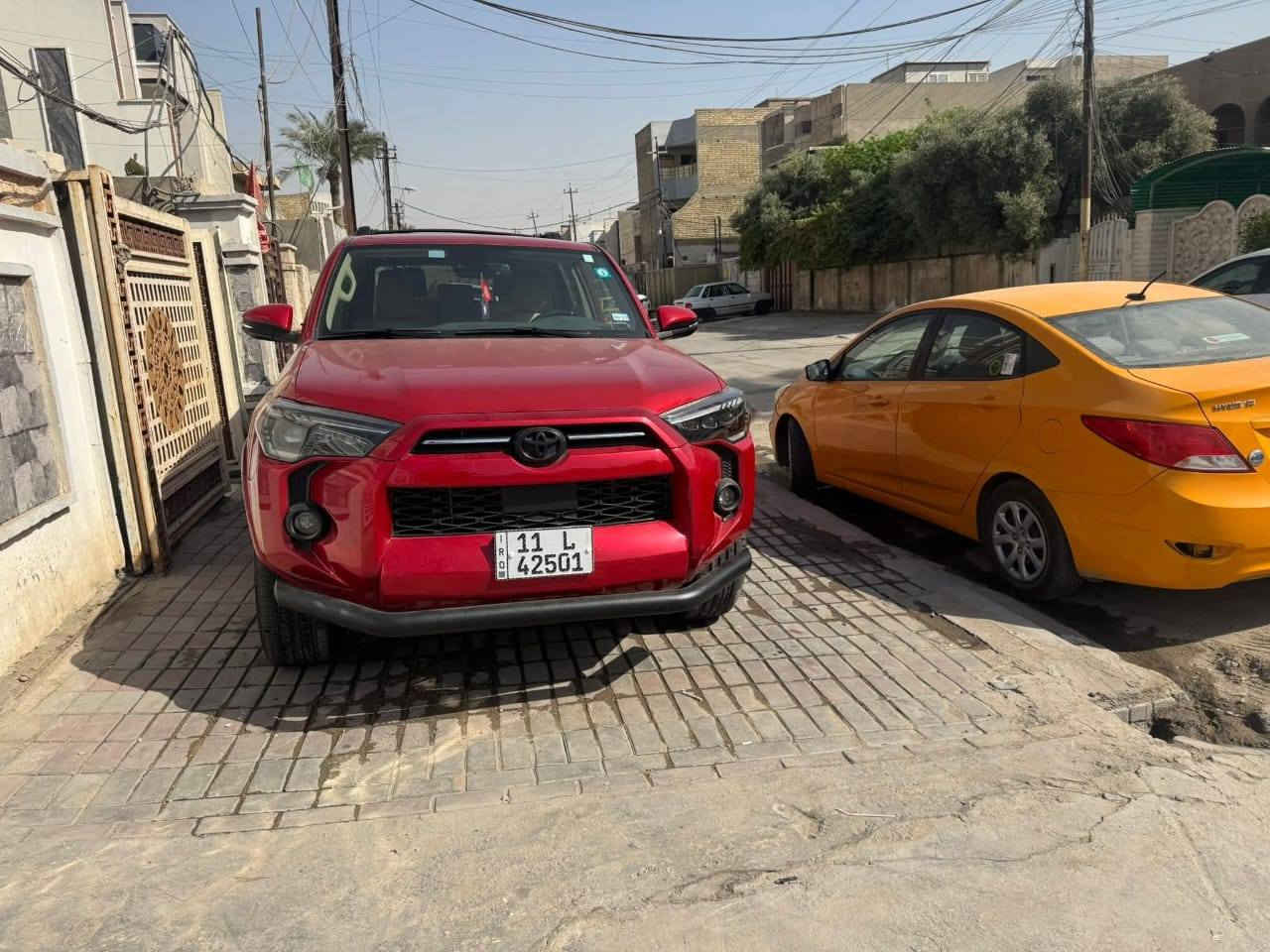 السلام عليكم فور رنر موديل 23 محرك 6 سلندر 4000 فول Sr5 فتحه بصمه كشنات تدفئه كهرباء رادار تحديد مسار رادار امامي رداد جانبي رادار خلفي توقف امامي داخل بيجي 7 راكب ضرر  جاملغ فقط صور حادث بل منشور تخم تاير جديد السعر 310 بسمي ***********
