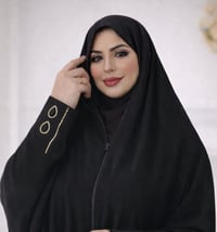 عباية خافير • سواد فاحم • مقاسات L/XX/M