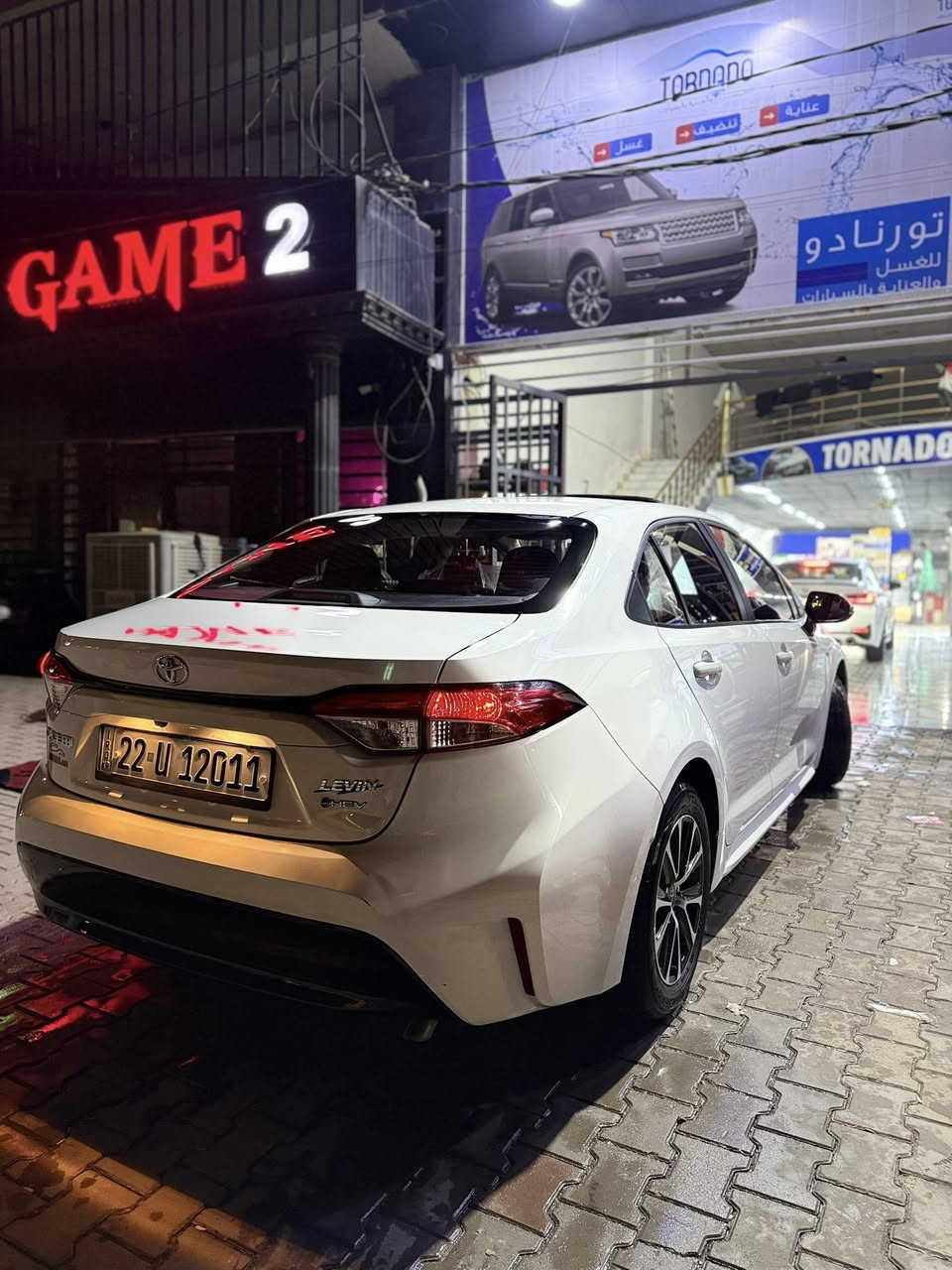 السلام عليكم
للبيع كورلا هايبرد وارد الصين 2024 

السيارة زيرو من كل النواحي 

كفالة عامة من كلشي 

ماشية 29 الف كيلو 

هاند بريك اوتو بصمة 

اوتو هولد 

سلايد روف 

جامات اربعتهن اوتو 

كروس تثبيت سرعة 

وخروج عن المسار 

راد وحساس امامي ، كامرة خلفية 

رقمها اربيل وسنوية بأسمي وعليها رقم شبه مميز ، تحويل مباشر ثاني يوم 

السعر المطلوب 151$ 
مكان السيارة كركوك

للأستفسار ***********
