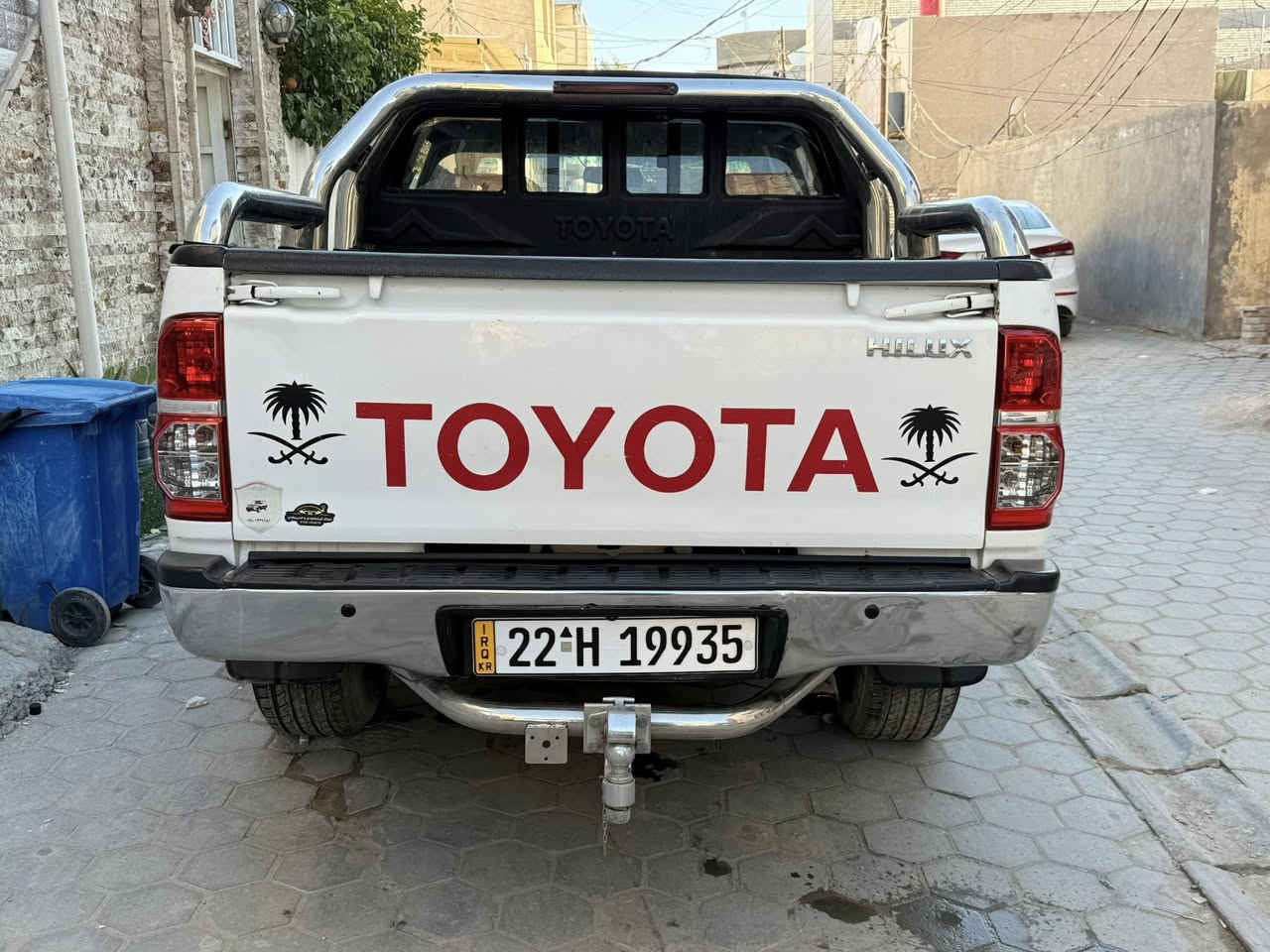 هايلوكس ٢٠١٥ كويتي ماشيه ٢٣٥ ألف تخم تاير جديد مكفوله عدا بارد خفيف بلچاملغ الوره شبر 
النجف الأشرف 
للاستفسار 
*********** 
السعر ٢٣٠
