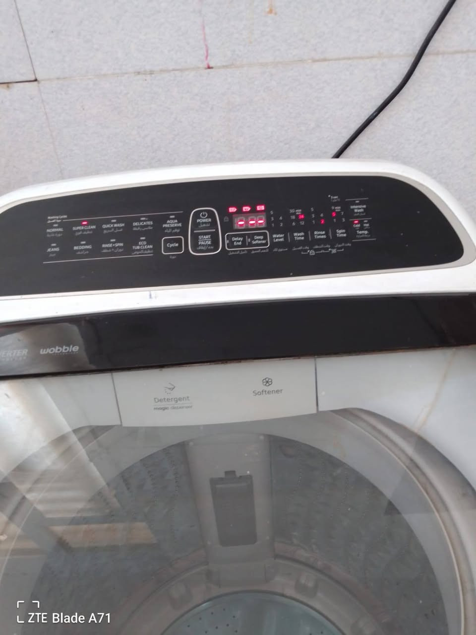 غساله اوتماتيك نوع سامسونك حجم15كيلو حجم  كبير مكان كربلاء جديده ستخدام قليل شراي يتصل متوفر واتساب *********** مكان كربلاء سريع المعملجي يم منتزه النوارس

