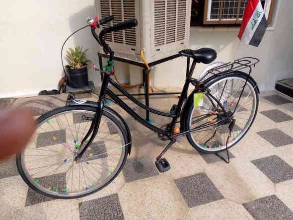 ‎بايسكل للبيع موديل 12 كل شي ما بيه نظيف مستعجل واريد ابيعه مكان البايسكل الدورة 

***********‎ بغداد
