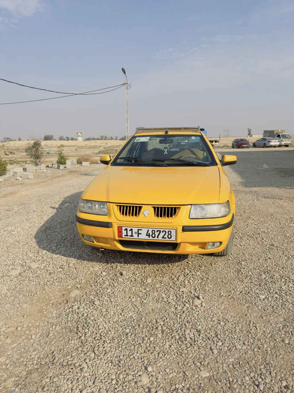 يا الله
السلام عليكم سمند 2011 
رقم بغداد الجديد مصفره هيئة وغرامات 
السيارة بدون صبغ بدون تعمير فقط بيها طخة بالصندوك ومرشوش فقط
حدادية فول جديدة 
درايم جديد 
كير مكينة بشرط 
بدون خياس
منضومة بانزين جديدة 
بلكات نوزلات فيت بم جديدة
تبريد ثلج 
كهربائيات كلها بلاد جام ٤ يصعد ينزل 
بطاين جدد بيها سماعات النترا الصوت يخبل 
واي استفسار اتصل ودلل ***********
السعر 37وبيها مجال
