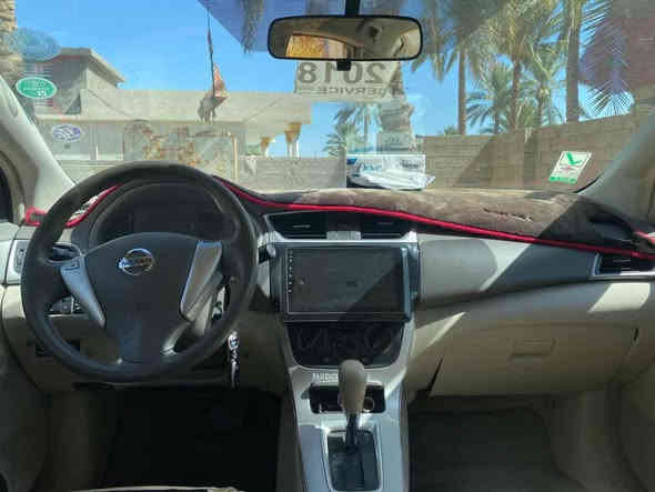 نيسان سنترا موديل 18 سيارة جديدة طك كارتون شاشه اندرويد كامرة كير مكينه تبريد مكفولة كصتها  جنطة حدادية 💯💯 تخم تاير باتري جديد منظومة زنون كاملة متؤمة طبق الأصل السعر المطلوب 47$  هاتف ***********
