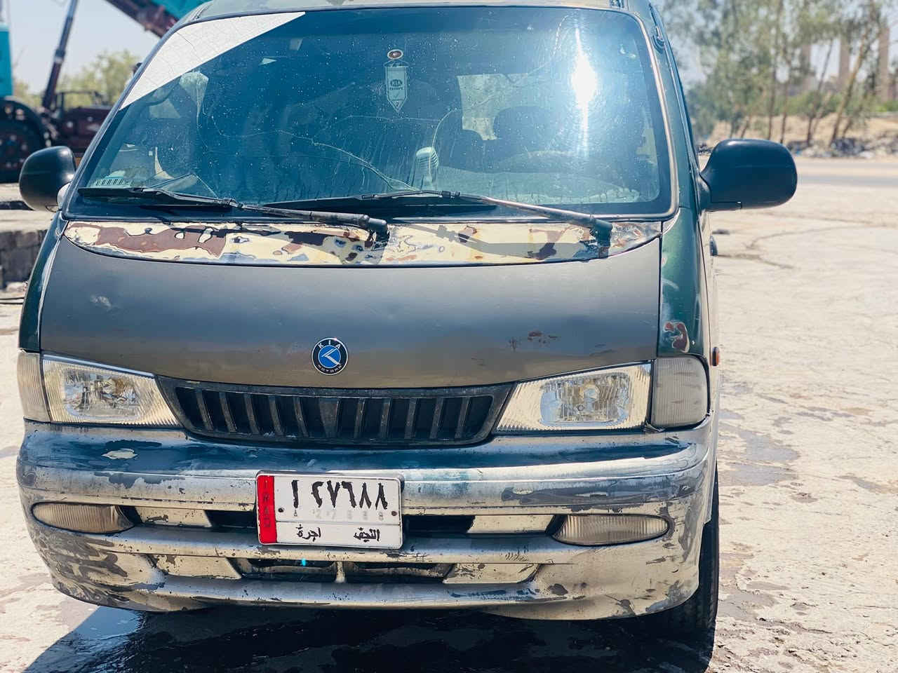 السلام عليكم بريجو للبيع 

السياره عوزه صبغ فقط

موديل 96 مكينه كير اكسن حداديه حلوات 
غرامات عل مشتري بحث وصل خط جدد سنويه صاقطه مكان السياره نجف السعر 36بيهه مجال

‭***********‬
