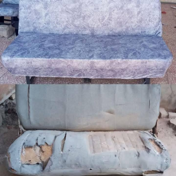 🔴تم إعادة دوشمة كشنات اسفنج درجه اولى
يوجد دوشمة لجميع أنوع السيارة الجديد والقديم 
العنوان:- العزيزية الشباب مقابل العماره السفينه 
الاستفسار اتصل على الرقم 
***********
ابو رســــــول
