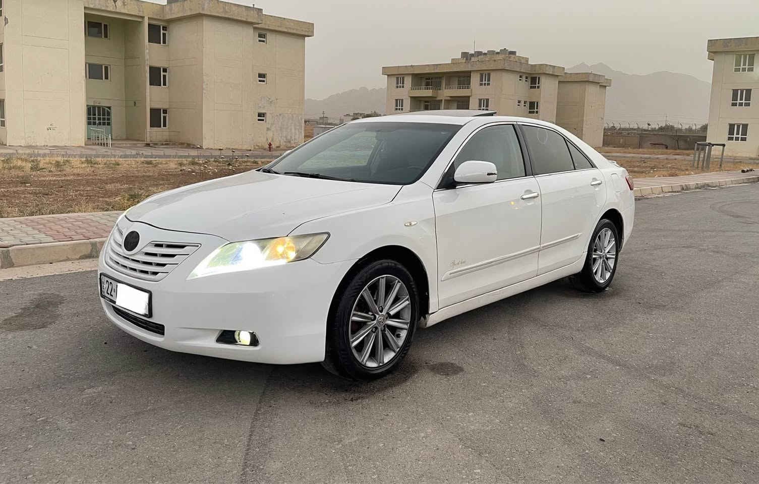 تويوتا كامري موديل٢٠٠٩ خةليجي  سپي بةفري  چالو شوختي نيه فول مواسةفات تةنها پةردة نيه
سةنةوي ٦ مانگةبةسةررچووة رةقةم باريك
تحويل  غرامة بةشةرت
دو پارچةي بوياغة  چةمةلةغاو بونيت لاي سةكن  شتيكي پيوةية سةرة دةبلي بةشرت
سلايت
كوشن كارةباي
ناو فورميكا 
ناو زةرد 
توندو تول بي مةسروف سعري ١١٢ و معامةلة
شوين سةنگةسةو
*********** بشدار, السليمانية
